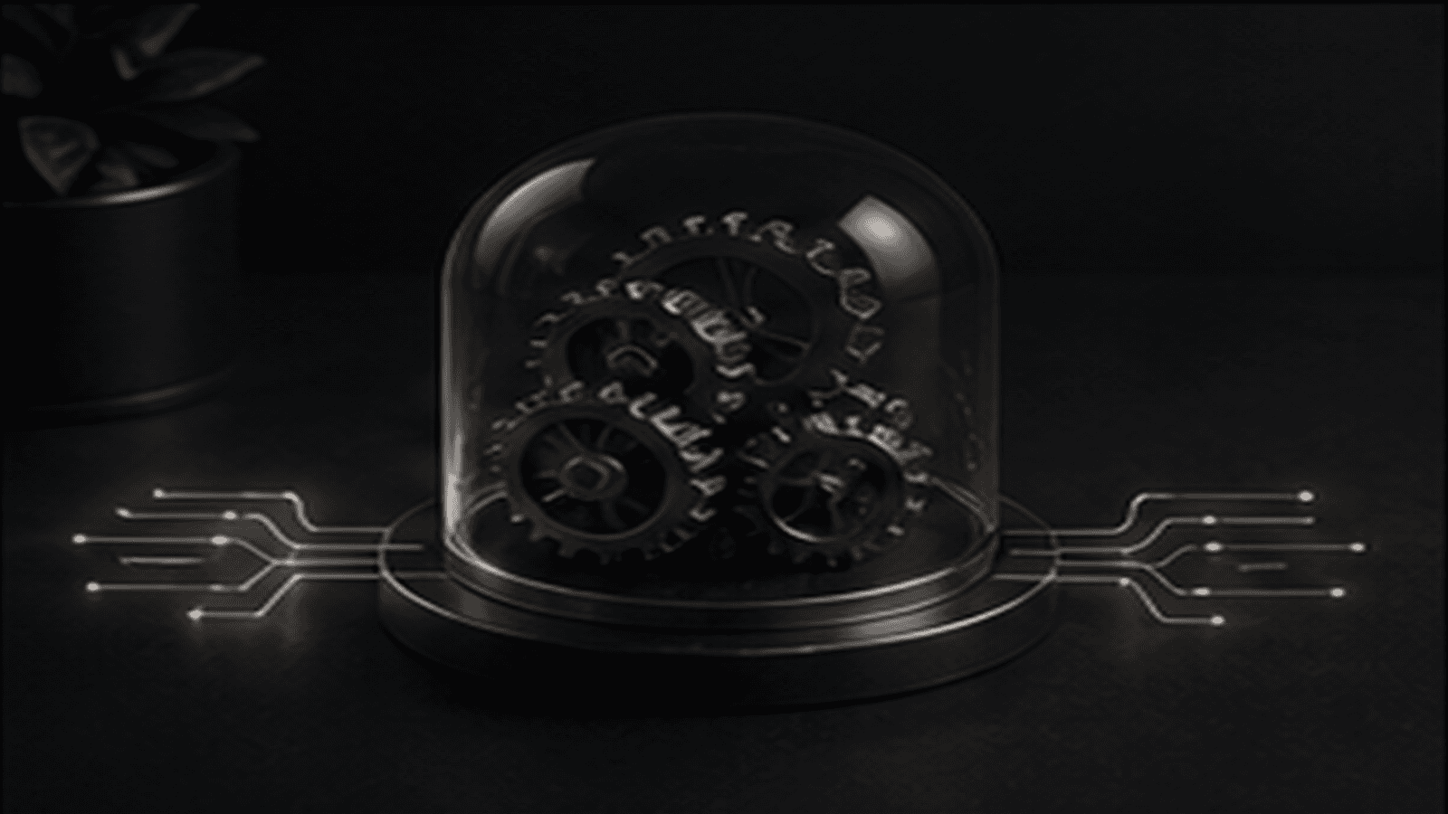 Monochrome editorial illustration for website maintenance services: what ongoing support should include