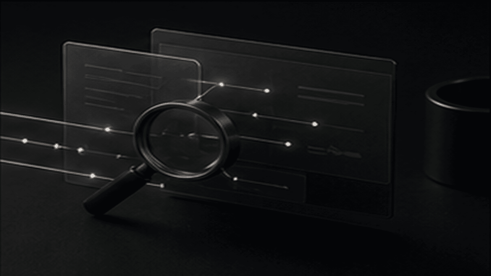 Monochrome editorial illustration for web design and seo: how to build search performance into a website